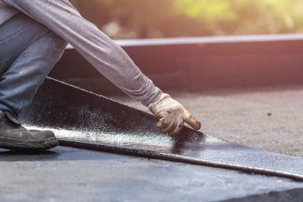 Professional Basement Waterproofing technician working in Clarkston, MI
